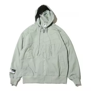 Куртка sportswear oversize logo jacket 'dance jade horizon' Nike, зеленый