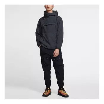 Куртка sportswear tech pack solid color stay warm hooded sports padded jacket black Nike, черный