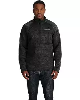 Куртка Spyder Encore 1/2 Zip, черный