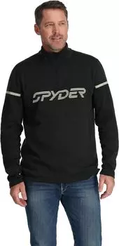 Куртка Spyder Speed Fleece 1/2 Zip, черный