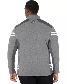 Куртка Spyder Wengen 1/2 Zip Fleece Jacket, цвет Ebony