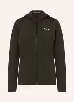 Куртка среднего слоя puez SALEWA, темно-зеленый