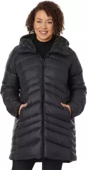 Куртка средней длины Autumn Park больших размеров Columbia, черный