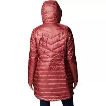 Куртка средней длины Joy Peak женская Columbia, цвет Beetroot