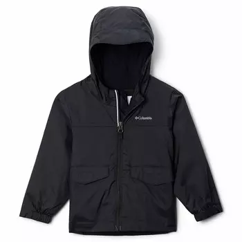 Куртка средней плотности Columbia Rain-Zilla II для мальчиков для малышей, черный
