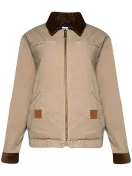 Куртка SRHWC на молнии Sporty & Rich, бежевый