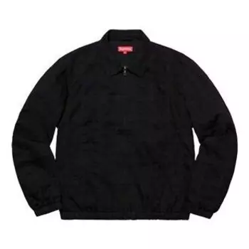 Куртка ss19 patchwork harrington jacket black Supreme, черный