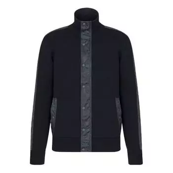 Куртка ss21 oblique embedded weave tech jacket for men grey Dior, синий