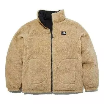Куртка ss22 reversible fleece jacket 'brown' The North Face, коричневый