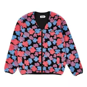 Куртка ss22 shearling cardigan 'multicolor' Palace, мультиколор