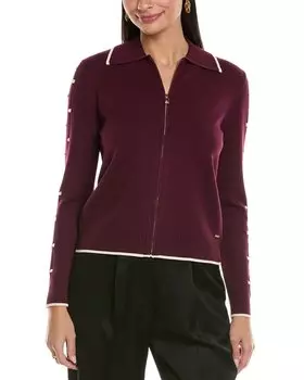 Куртка St. John Pointelle, фиолетовый