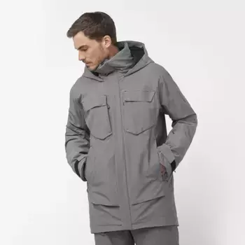 Куртка Stance Cargo M Мужская утепленная куртка Salomon, серый