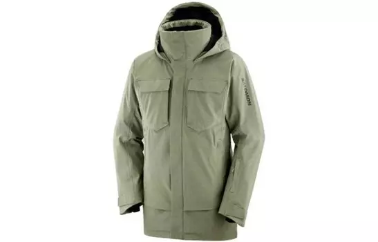 Куртка STANCE мужская оливковая Salomon, оливковый