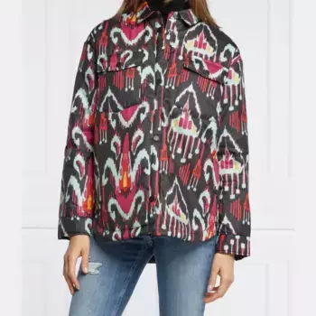Куртка стандартного кроя Desigual, черный