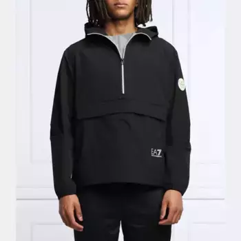 Куртка стандартного кроя Ea7, черный
