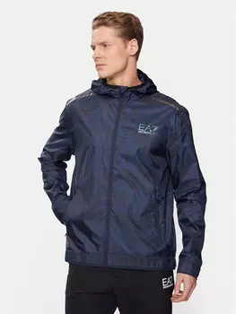 Куртка стандартного кроя Ea7 Emporio Armani, синий
