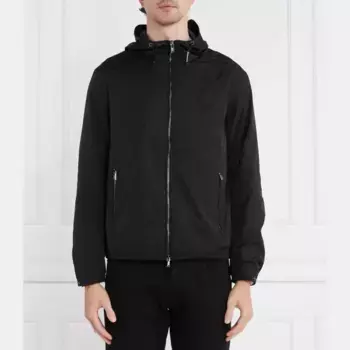 Куртка стандартного кроя Emporio Armani, черный