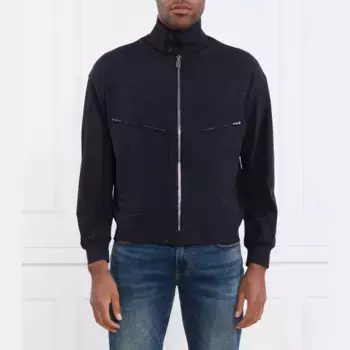 Куртка стандартного кроя Emporio Armani, синий