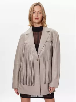 Куртка стандартного кроя Gestuz, серый