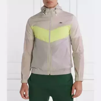 Куртка стандартного кроя Lacoste, серый