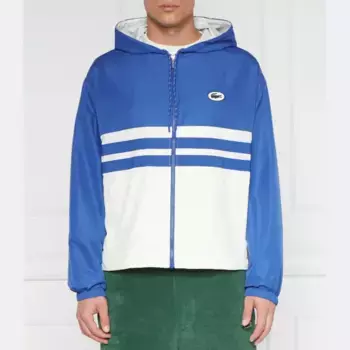 Куртка стандартного кроя Lacoste, синий