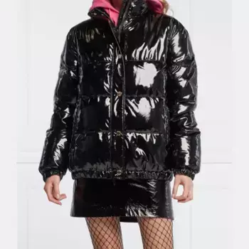 Куртка стандартного кроя Love Moschino, черный