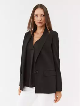 Куртка стандартного кроя Marella, черный