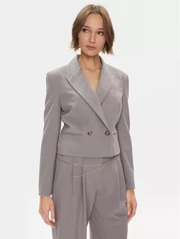 Куртка стандартного кроя Marella, серый