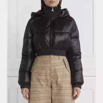 Куртка стандартного кроя Patrizia Pepe, черный