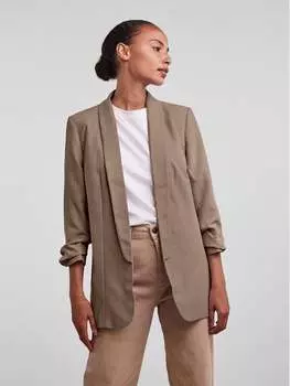 Куртка стандартного кроя Pieces, бежевый