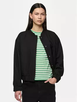 Куртка стандартного кроя Pieces, черный