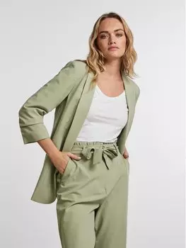 Куртка стандартного кроя Pieces, зеленый