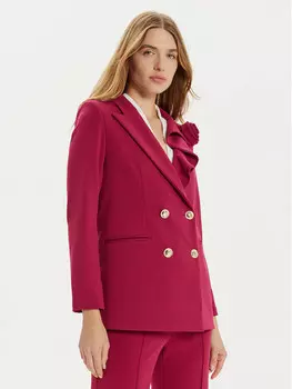 Куртка стандартного кроя Rinascimento, красный