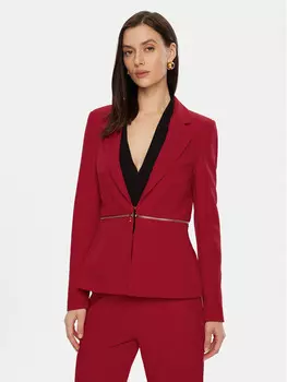 Куртка стандартного кроя Rinascimento, красный