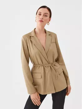 Куртка стандартного кроя Twinset, бежевый