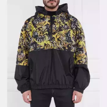 Куртка стандартного кроя Versace, черный