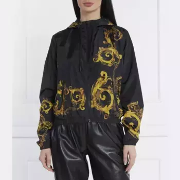 Куртка стандартного кроя Versace, черный