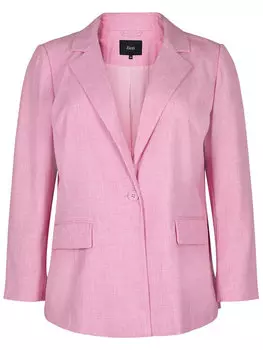 Куртка стандартного кроя Zizzi, розовый