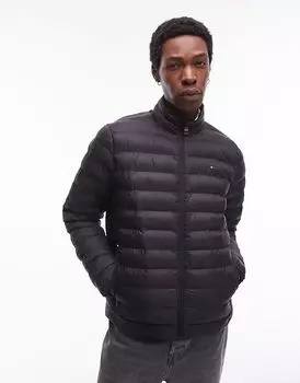 Куртка стеганая черного цвета Tommy Hilfiger