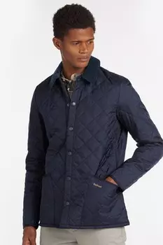 Куртка стеганая Heritage liddesdale slim fit Barbour, синий