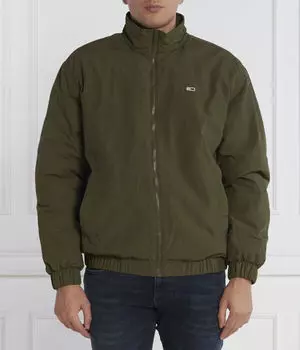 Куртка стеганая Tommy Jeans Regular Fit, зеленый