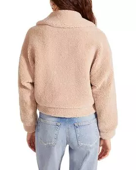 Куртка Steve Madden Teddy To Go Jacket, цвет Light Tan