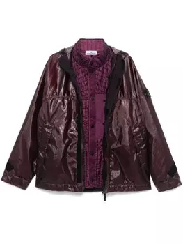 Куртка Stone Island Glass Cover-TC, фиолетовый