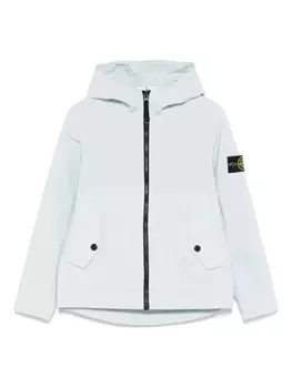 Куртка Stone Island Junior из эластичного хлопка, синий