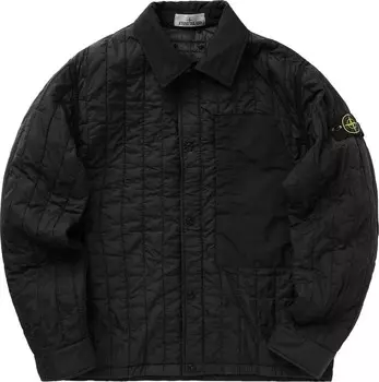 Куртка Stone Island Quilted Nylon Tela 'Black', черный