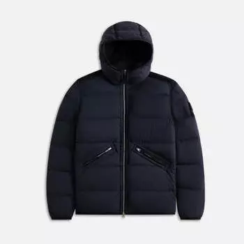 Куртка Stone Island Real Down Hooded Jacket, цвет Navy Blue