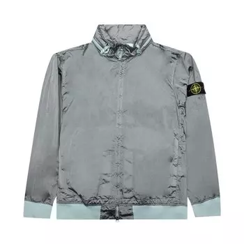 Куртка Stone Island Waffen Patch Foldable Hooded Zip Up 'Sky Blue', синий