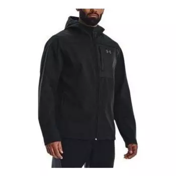 Куртка storm coldgear infrared shield 2.0 hooded jacket 'black' Under Armour, черный