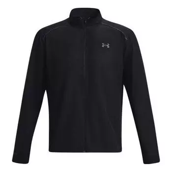 Куртка storm run windproof jacket 'black' Under Armour, черный