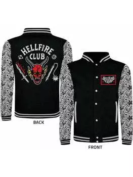 Куртка Stranger Things, черный